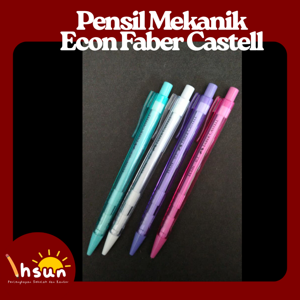 

Pensil Mekanik Econ Faber Castell