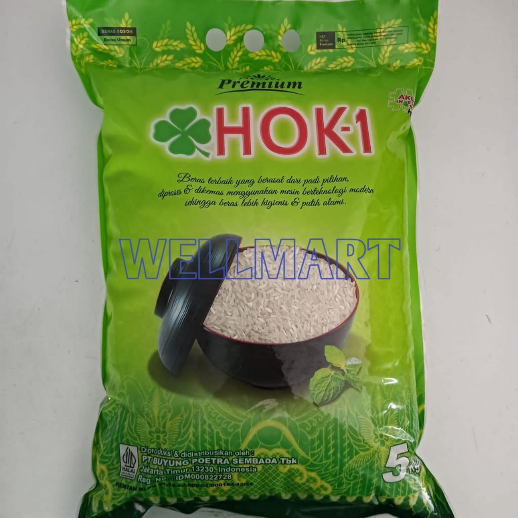 

Beras Hoki 5 Kg Halal Beras Premium Beras HOK-1