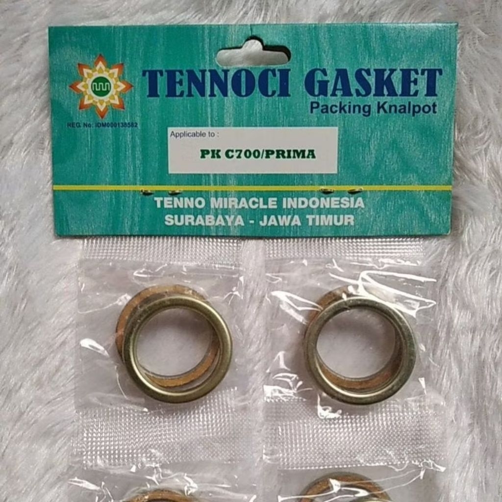 Packing knalpot gran supra prima fit new supra 125 karisma legenda blade revo absolute supra 125 fi 