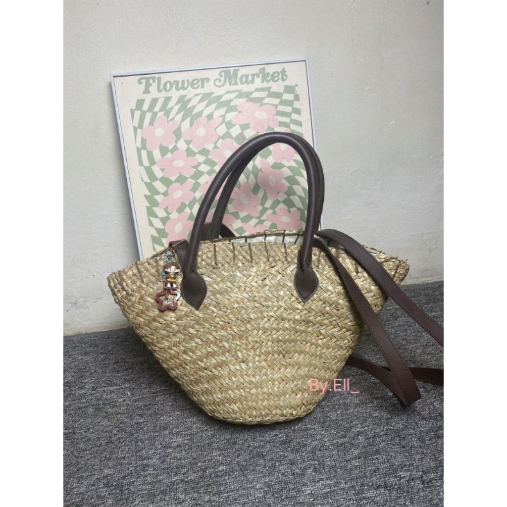 Tas Anyaman Etnik, Tas Selempang Anyaman, Tas Bahu Wanita
