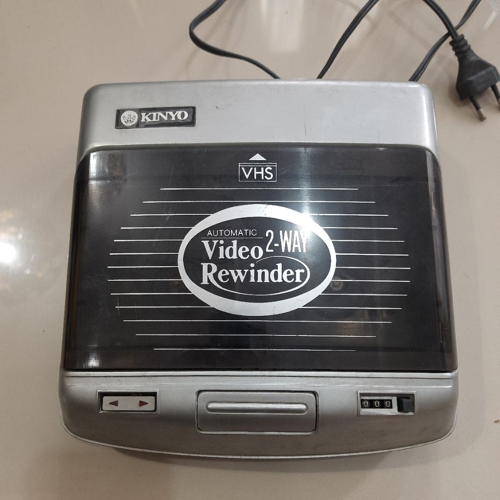 KINYO VHS Automatic 2 Way Video Rewinder Vintage