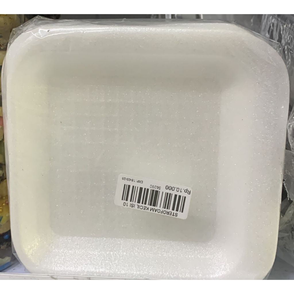 

Sterofoam kecil isi 10 pcs