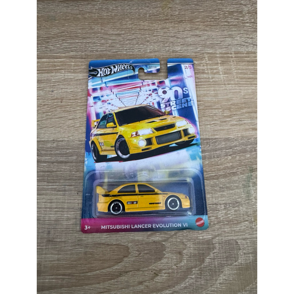Mitsubishi lancer evolution VI street scene 90s hot wheels