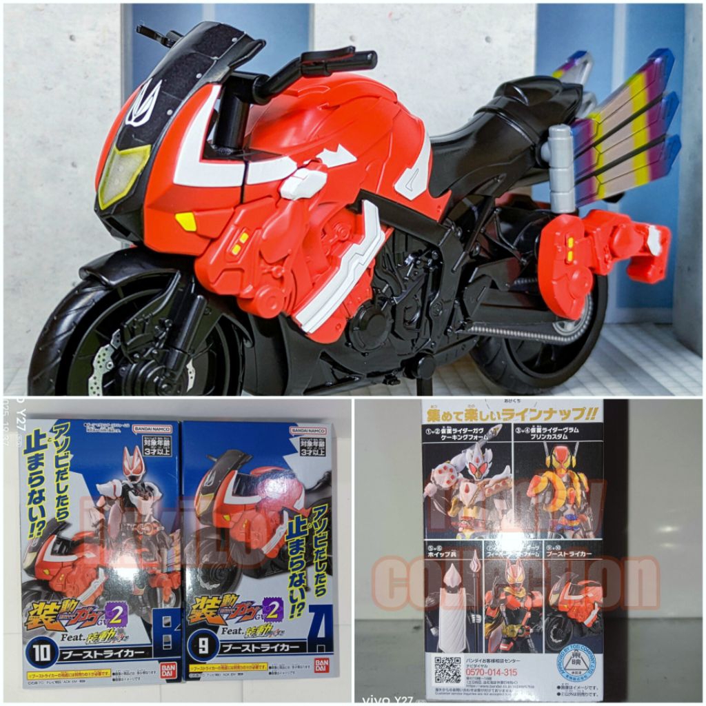 sodo boostriker bandai kamen rider geats motor bike mainan rakit action figure not shf ss gavv chodo