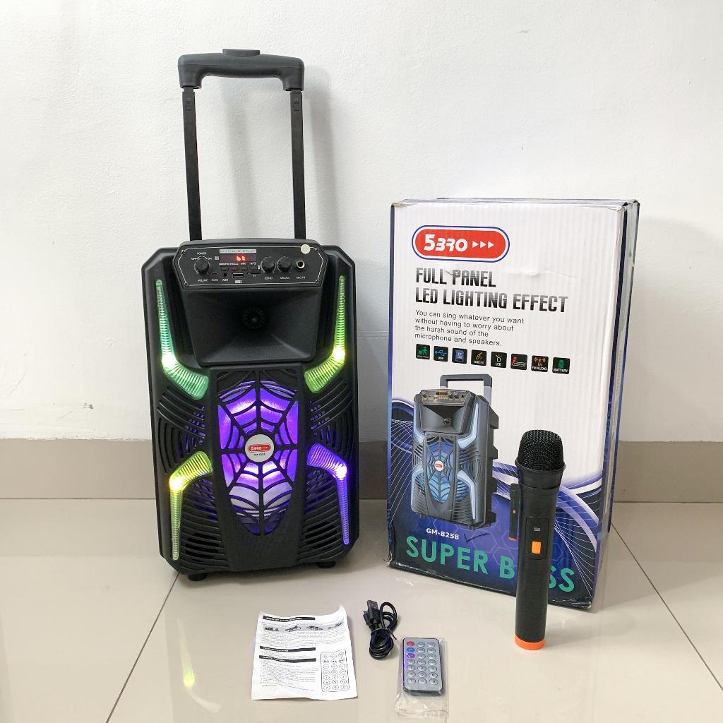 SPEAKER BLUETOOTH + MIC 8 INCH GM8258 / SPEAKER 5 BRO