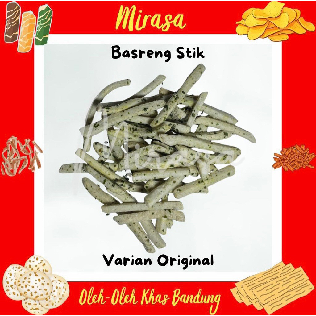 

Basreng Stik Original| Kemasan Berat 250g, 500g, & 1KG.