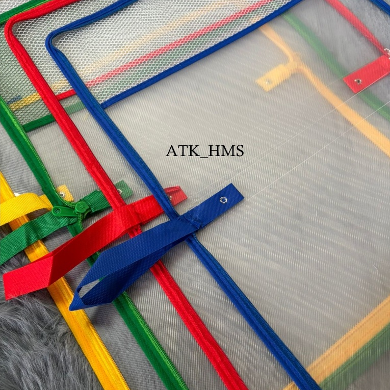 

Map Zipper Bag / Resleting Jaring