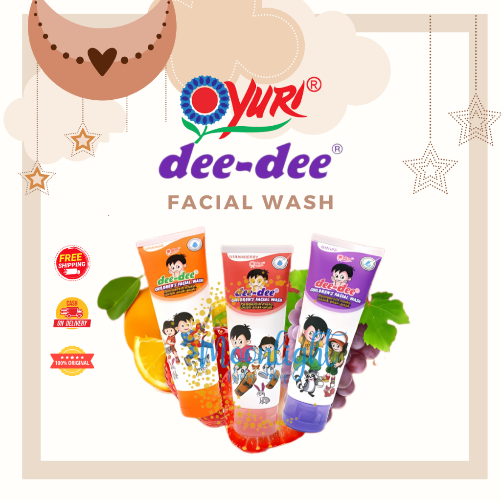 Dee Dee Children Facial Wash 50 | 100 gr | Dee dee Yuri Kids Sabun Cuci Muka Anak