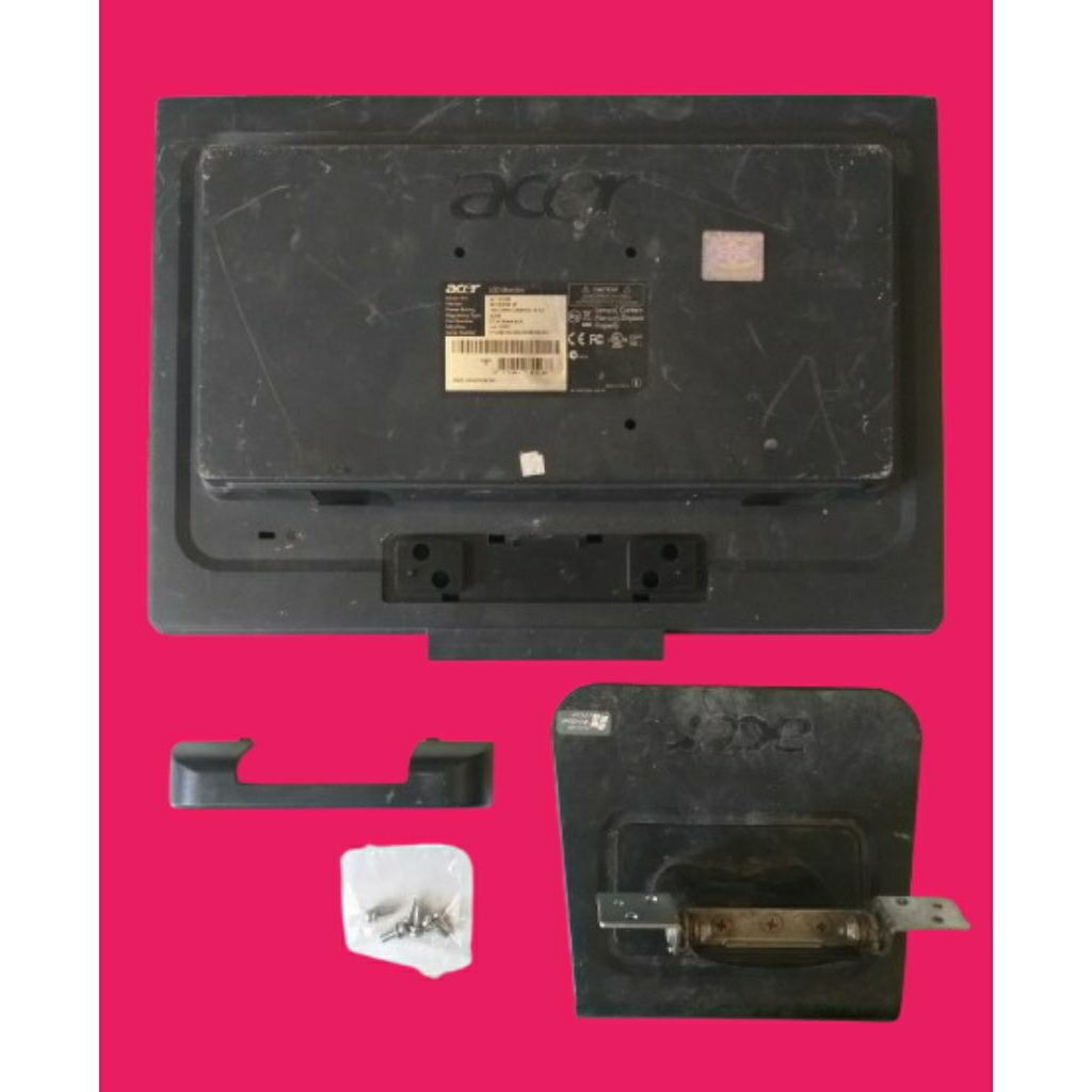 Satu Set Cesing Monitor ACER LCD MONITOR MODEL NO: AL 1516W