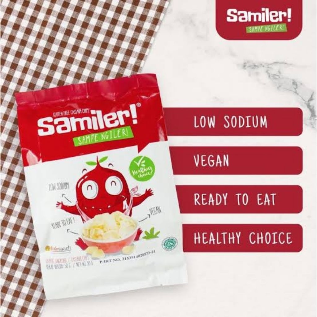 

Krupuk Singkong Samiler 200gr