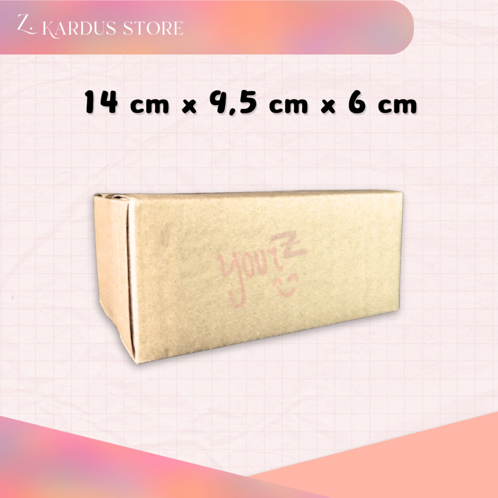 

Kardus Kecil | Kardus Packing | Kardus Paket | Kardus ukuran 14 cm x 9,5 cm x 6 cm