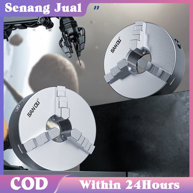 Claw Jaw 3 Bubut  Sanou K11-80/100 Chuk Bubut / Penjepit Mesin / Untuk Three-Jaw Lathe
