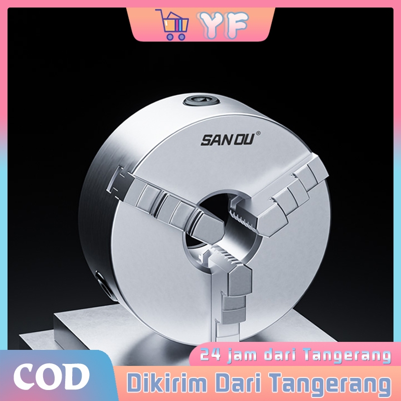 K11-80/100 Claw Jaw 3 Bubut / Hardware Tools / Aksesoris Mesin Bubut