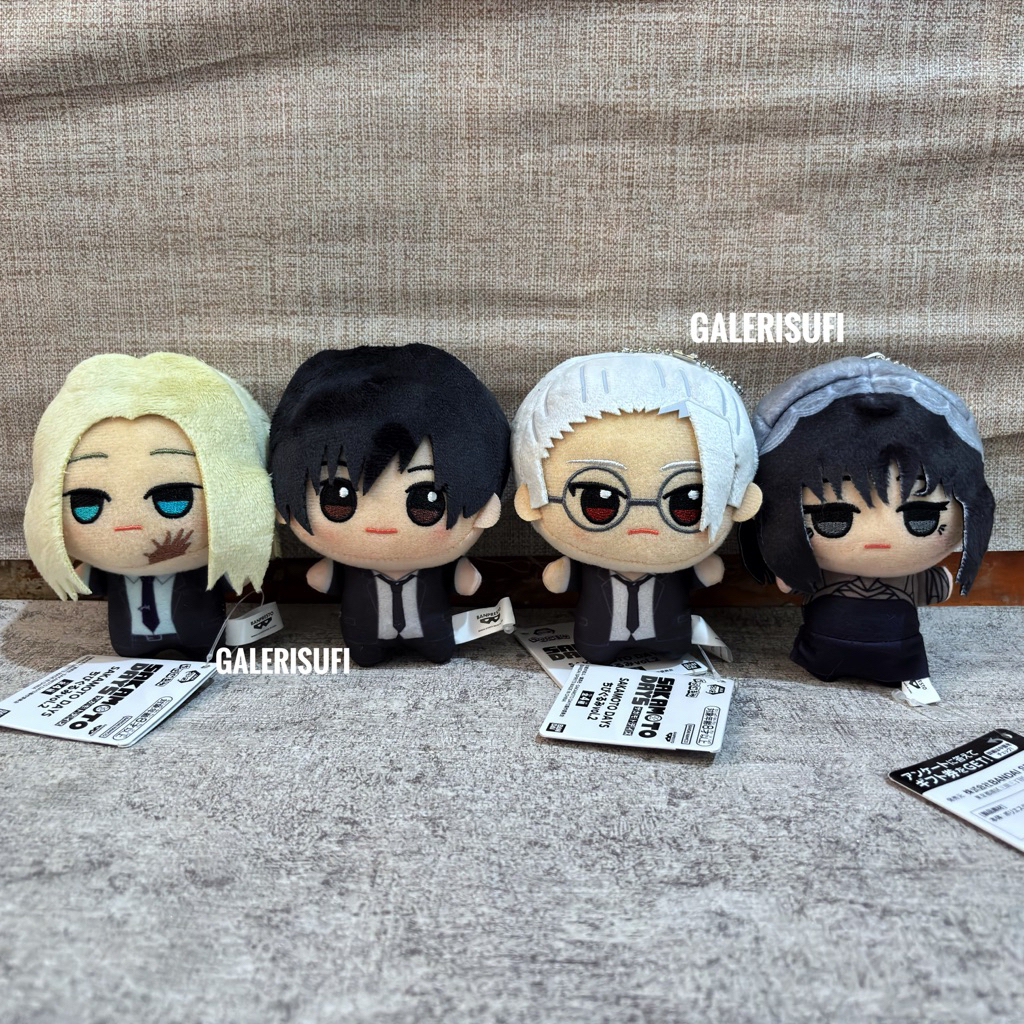 [ Sakamoto Days ] Nagumo , Shishiba , Osaragi Chibigurumi Ver. 2 Mascot Plushie