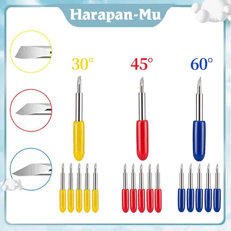 

Mata Pisau Cutting Sticker / Jarum Mesin Cutting / 30/45/60 Derajat Cutting Knife