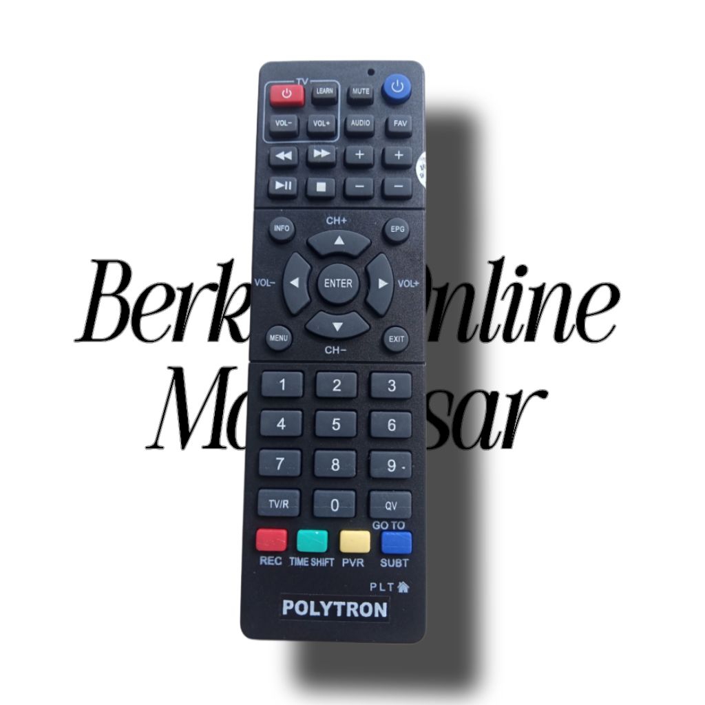 Remot Televisi Copyan  Polytron / Remote TV STB Polytron Set Top BOX Polytron Multi Universal