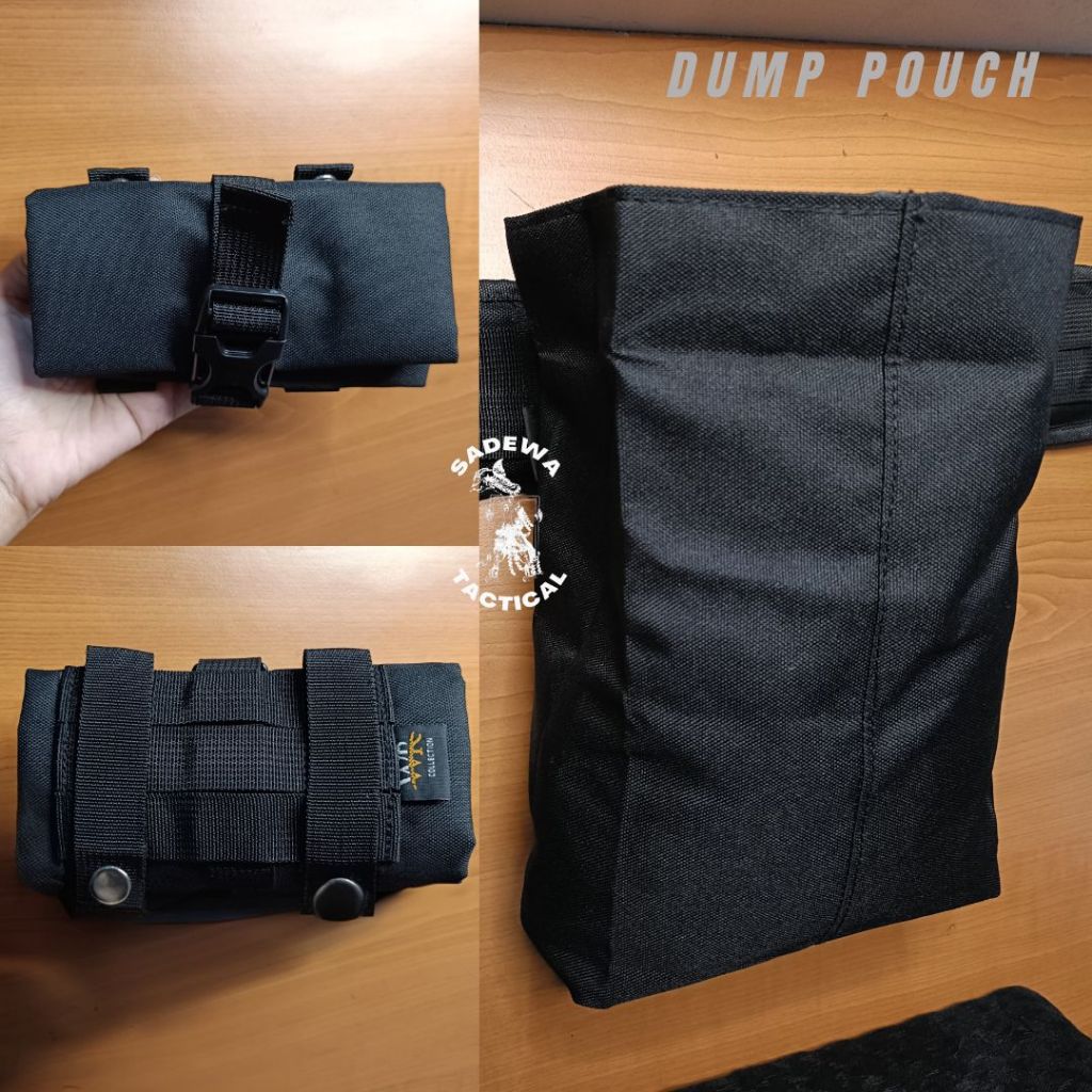 Dump Pouch / Pouch Multifungsi / Multifunctional Tactical Bag / Pouch Storage Bag Kantong Sampah Kop