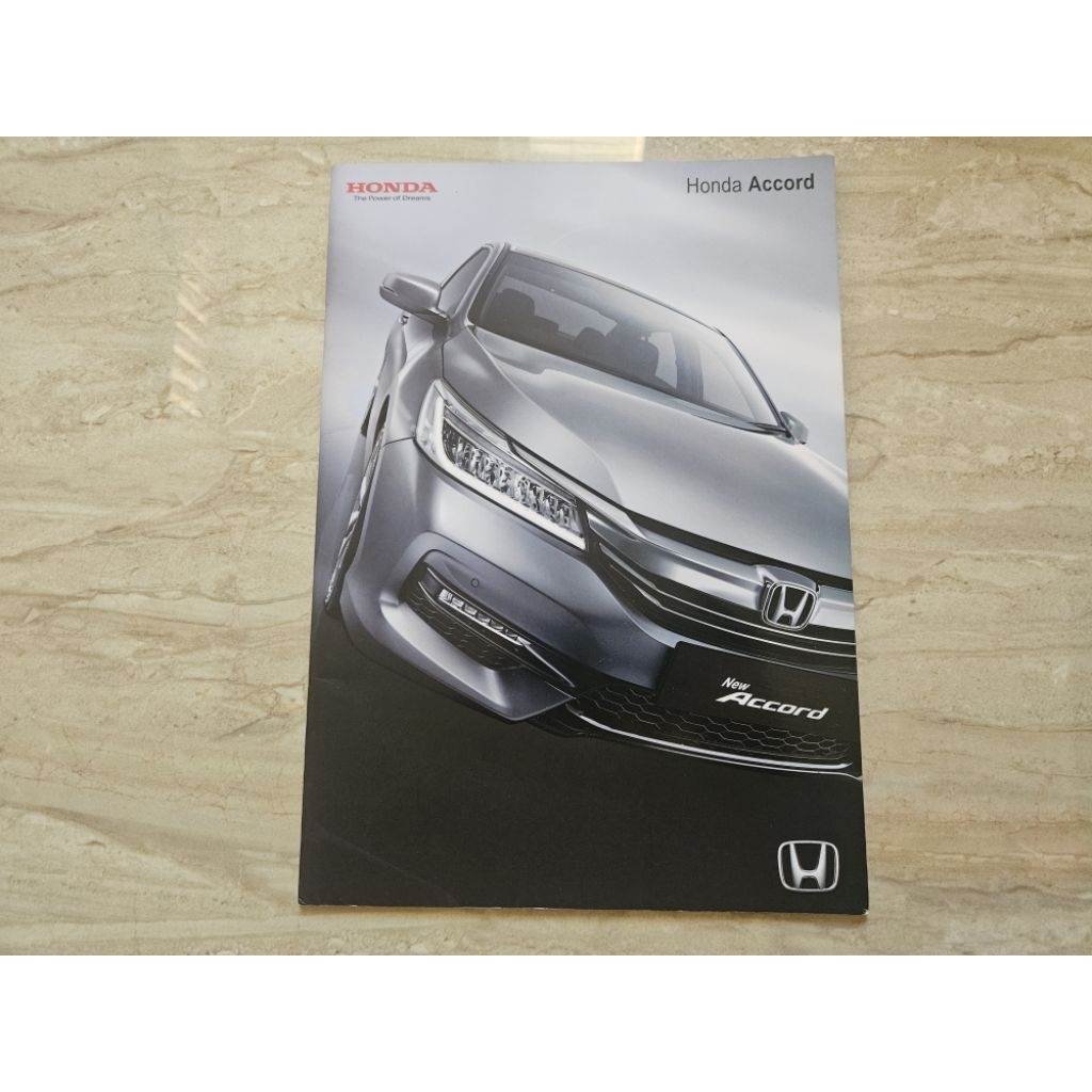 brosur katalog mobil honda accord 2018 booklet buku