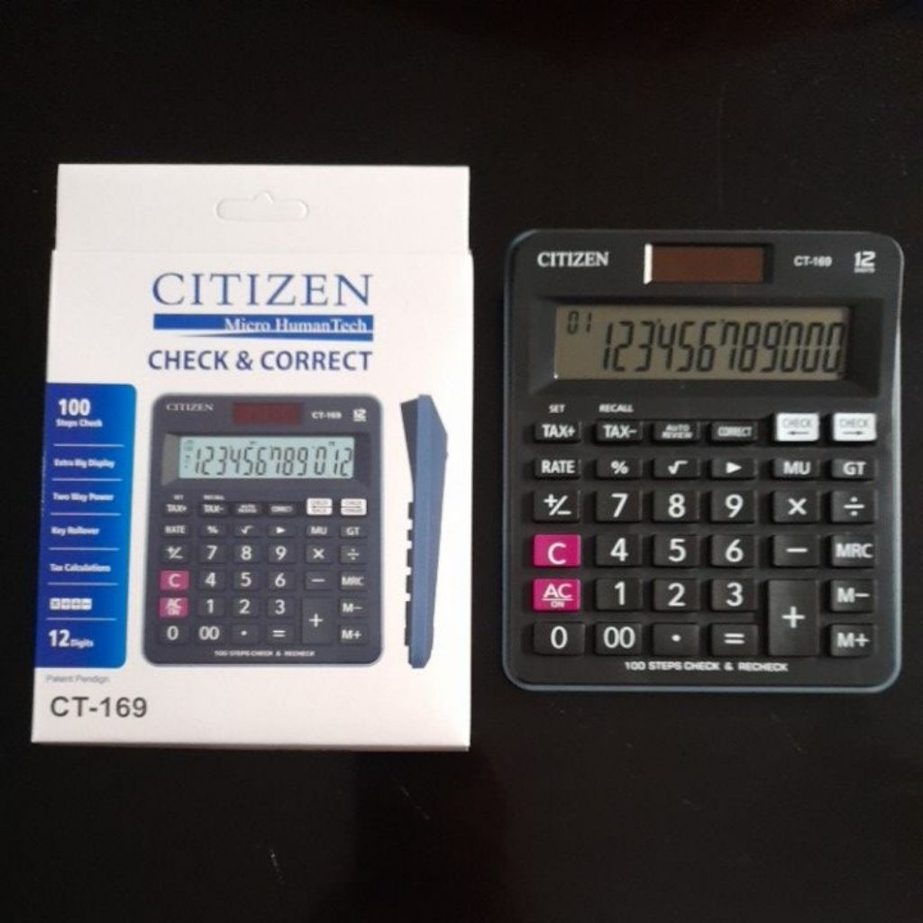 

Kalkulator Citizen CT 169
