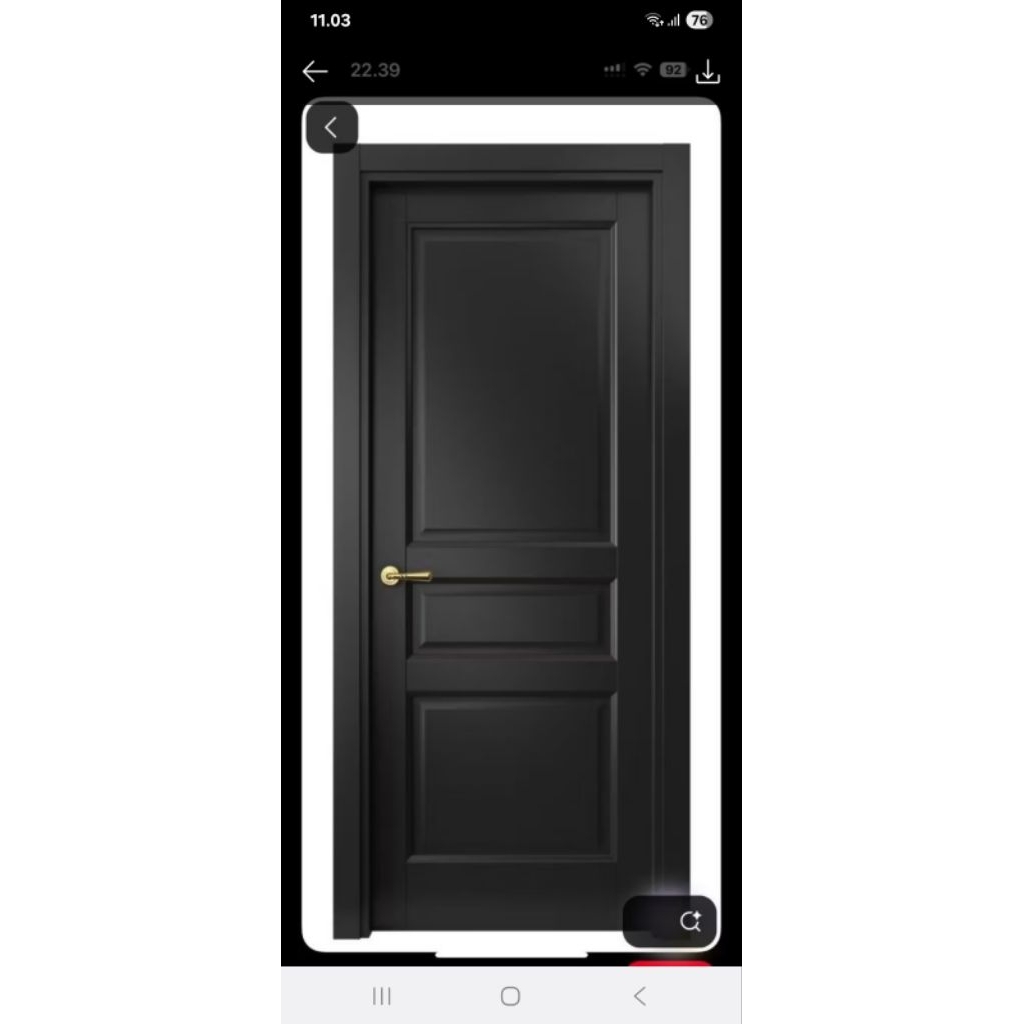 pintu ukuran 80x200 + kusen