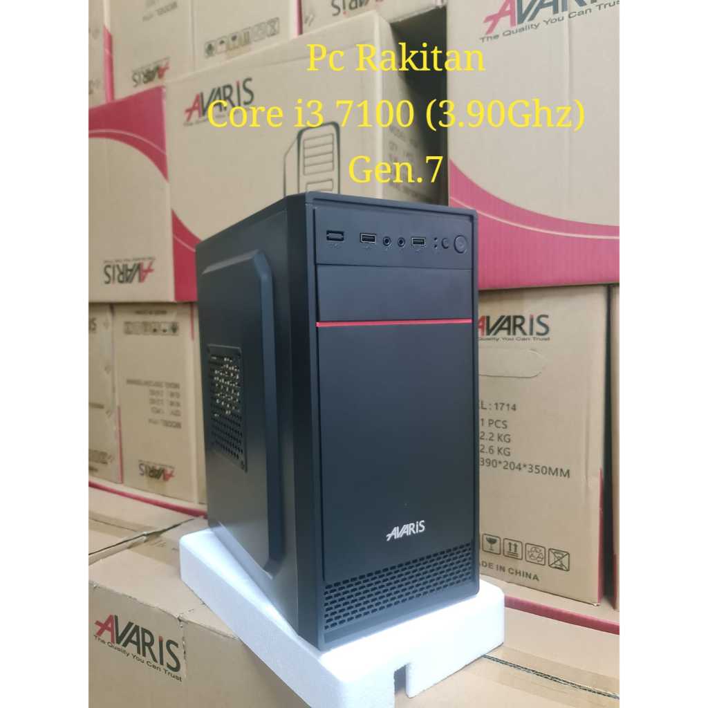 CPU/PC Rakitan Gen7 Core i3 3.90GHz DDR4 Baru dan Garansi