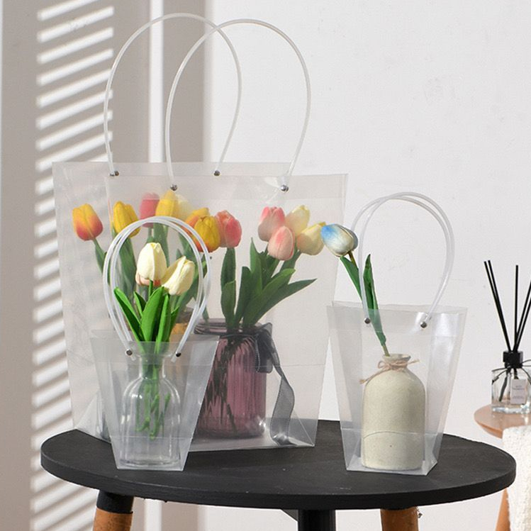 

SUPPLYFLORIST - FLOWER BAG MIKA TRANSPARAN BOUQET/FLOWERBOX/VAS BUNGA