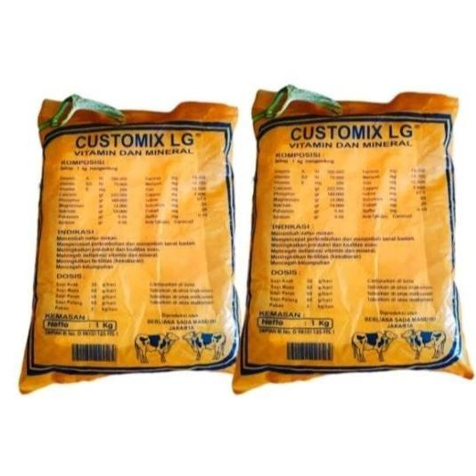 Fedd Add / Mineral Customix LG / Vitamin Mineral Ruminansia Berkualitas Kemasan 1 Kg