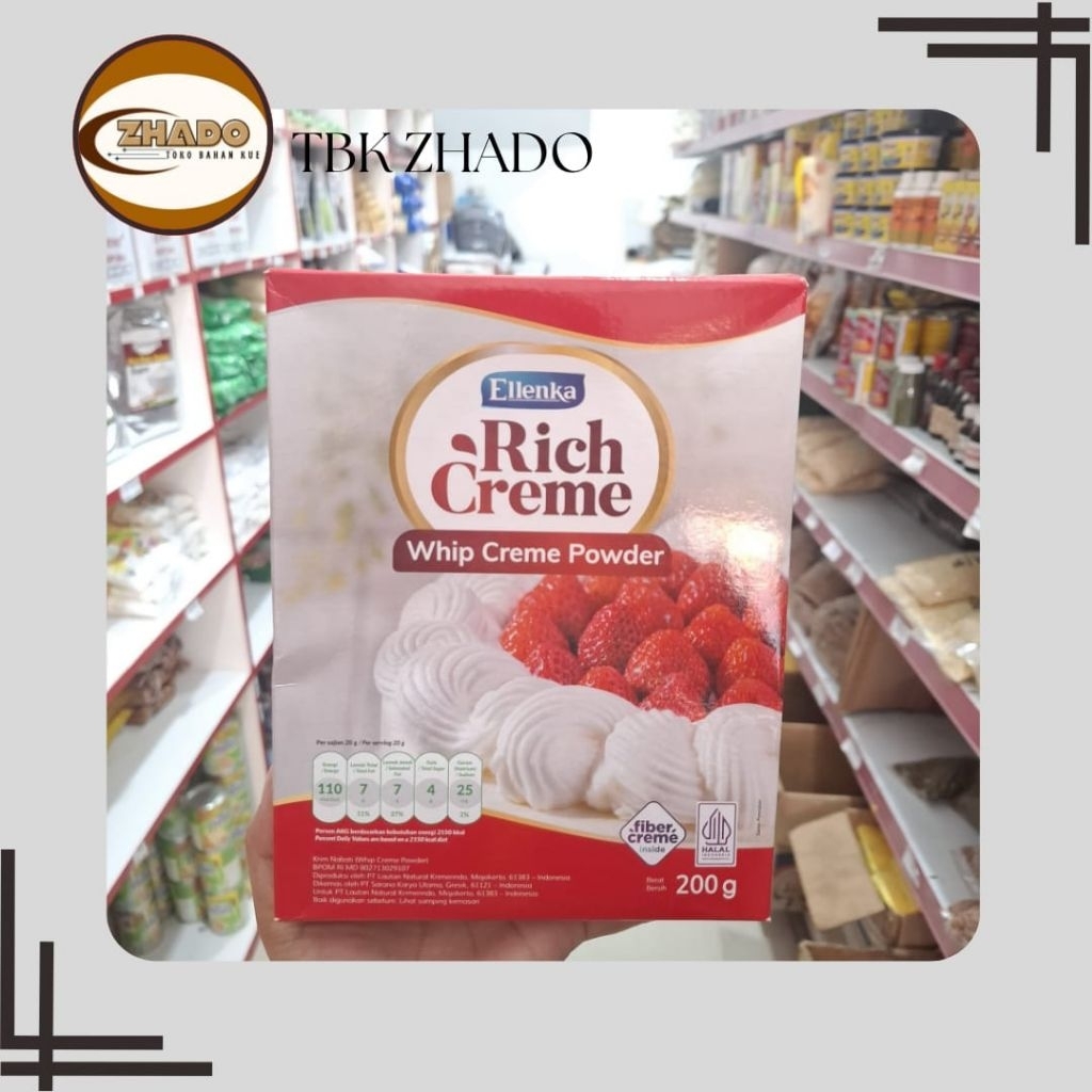 

Ellenka Rich Whip Creme Powder 200gr & 400gr