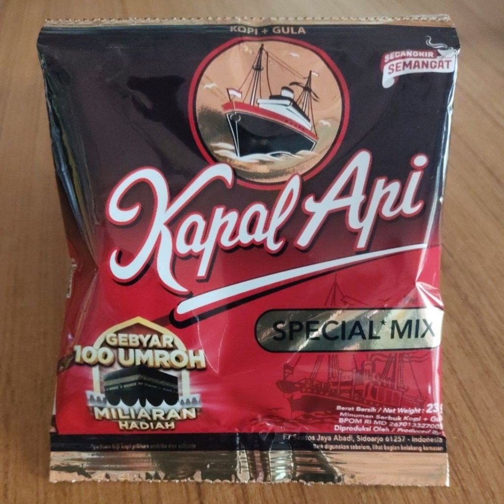

kopi kapal api spesial mix rencengan
