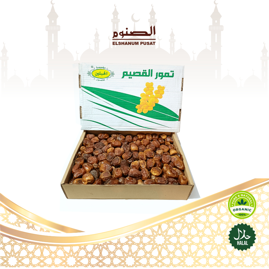

Kurma Sukari al-madinah premium 3kg / kurma basah / Kurma Kering / Elshanum