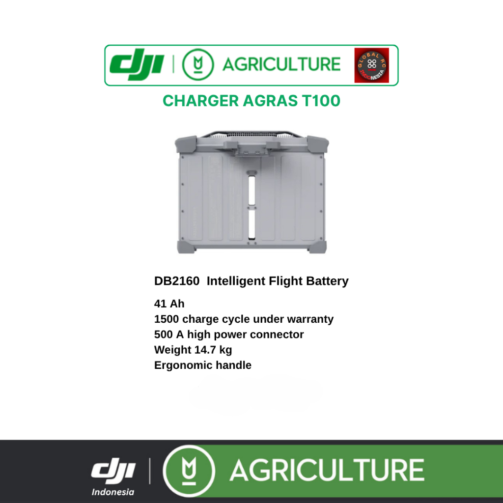 Battery Dji Agras T100 DB2160 Original for Drone Pertanian Semprot Hama