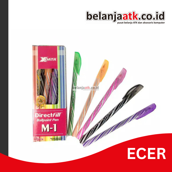 

[ECER] Pulpen/Bolpen/Bolpoin XData M-1 0.7 mm