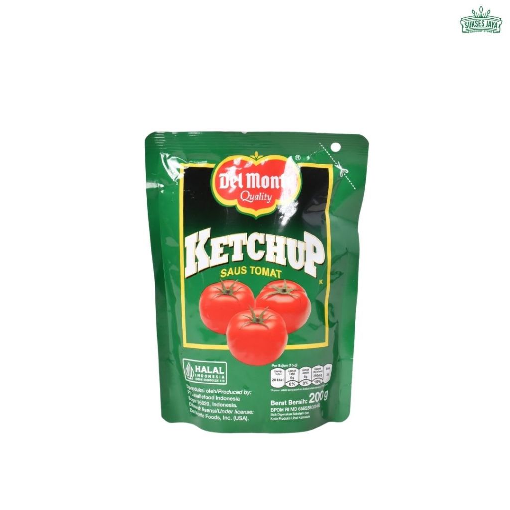 

Del Monte Saus Tomat Pouch 200g