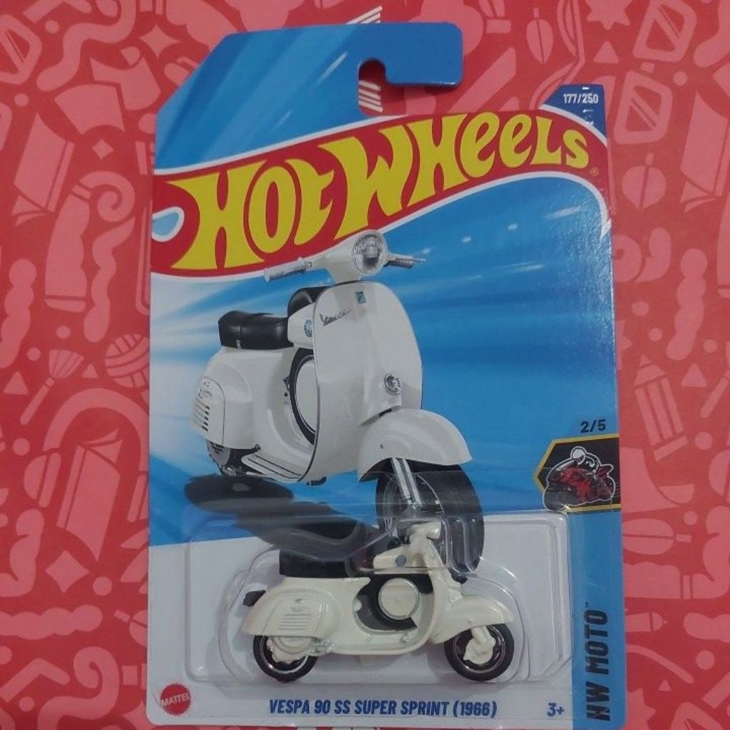 hotwheels Vespa 90 ss Super Sprint (1966)