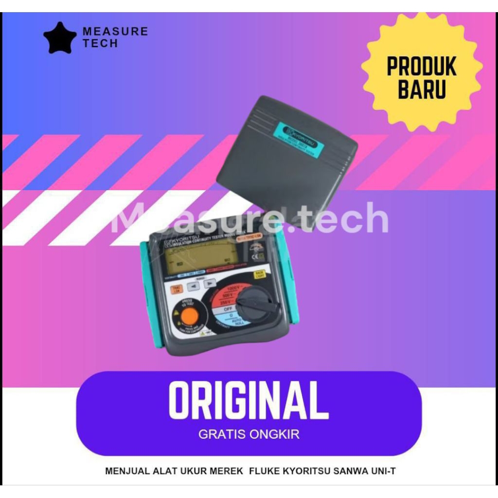 Kyoritsu 3007A Digital Insulation Continuity Testers Kyoritsu 3007A  original 100%