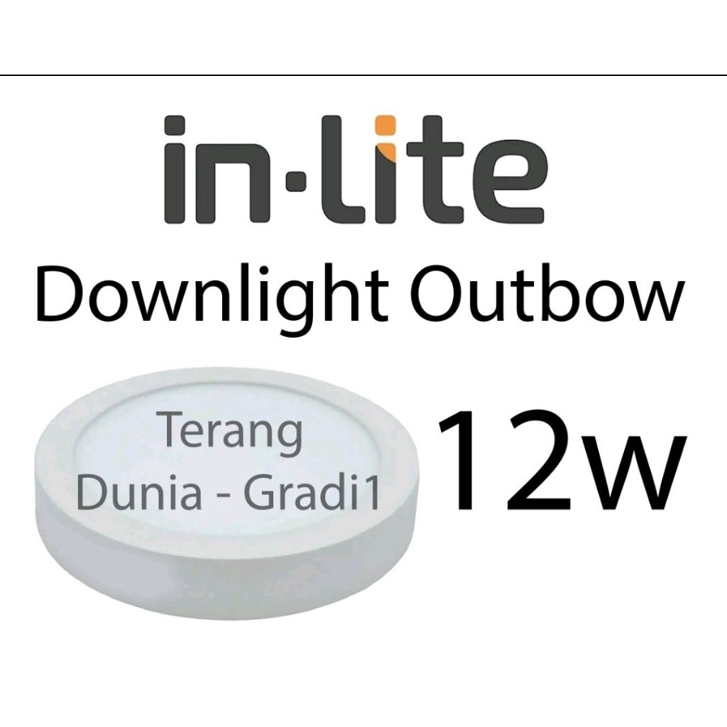 Downlight Inlite Outbow 12w Downlight Outbow 12w Inlite INSS628R Downlight Tempel 12w Inlite Downlig