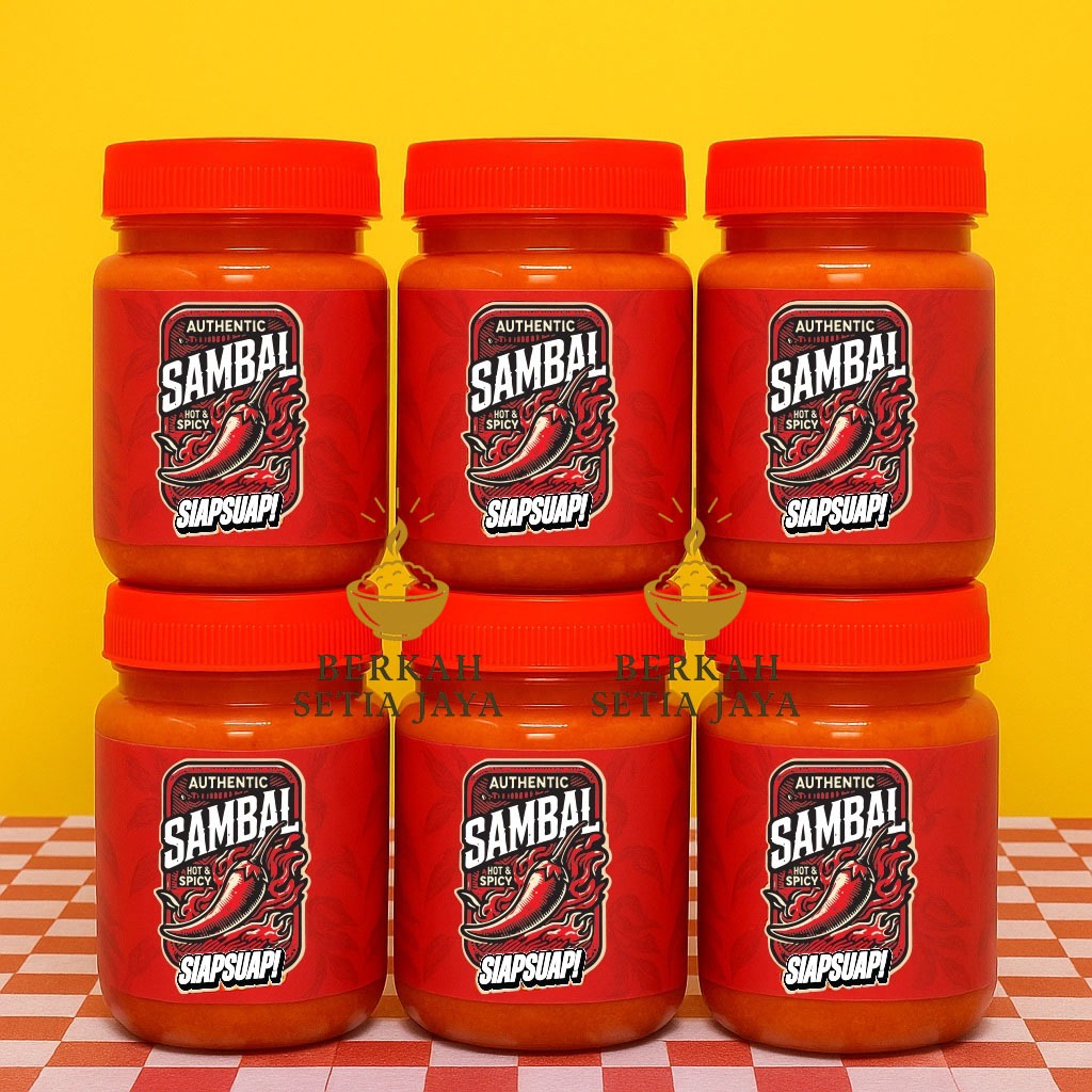 

[BUNDLING HEMAT EKONOMIS] Cobain 3 pcs Sambal BAWANG - MATAH - LAMONGAN by SiapSuap