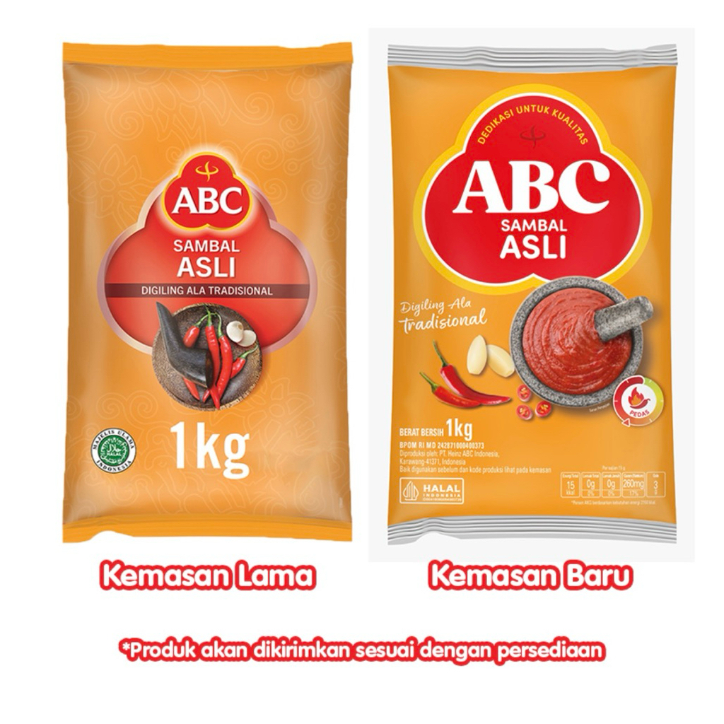 

ABC Sambal Asli 1 kg