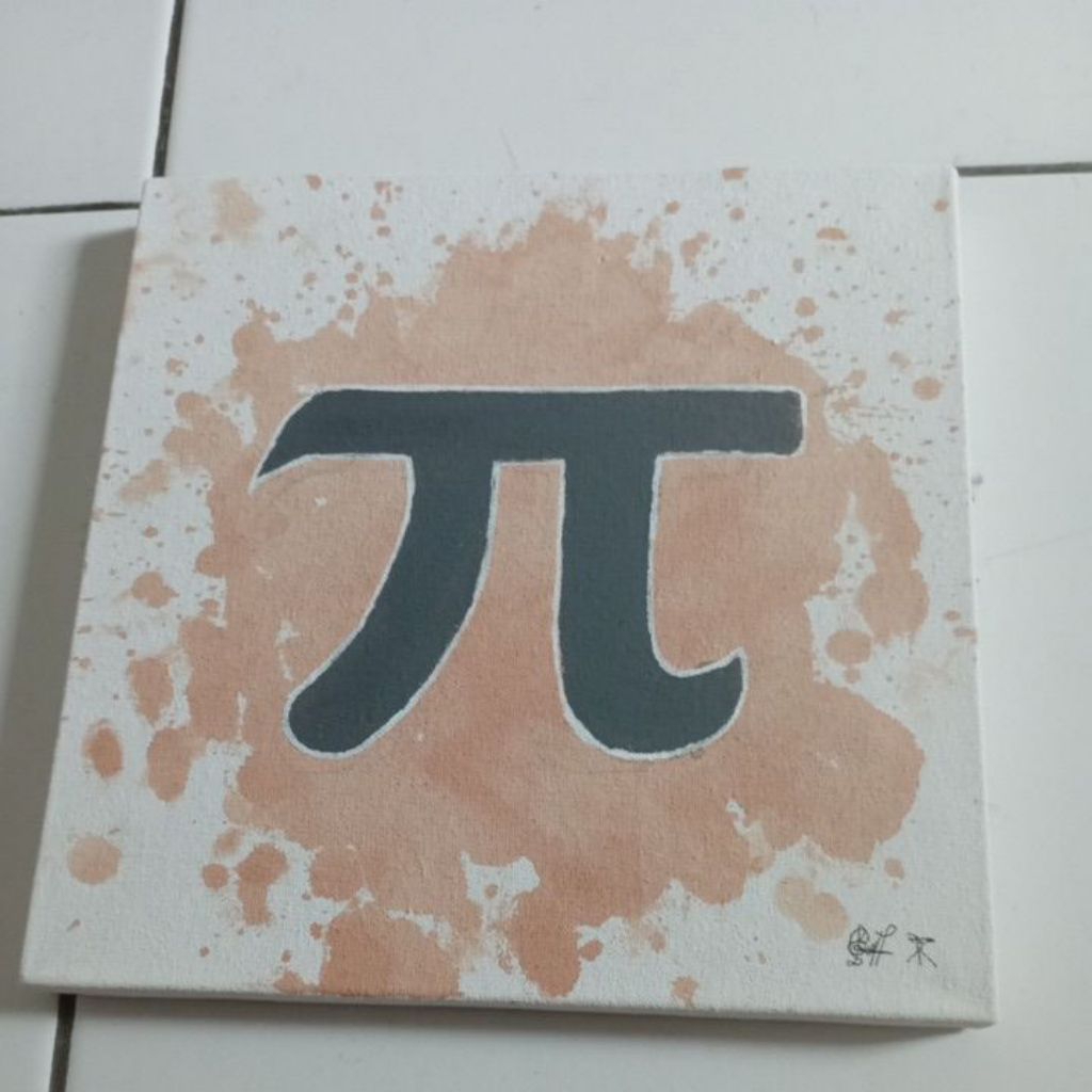 Hiasan kanvas dinding kaligrafi