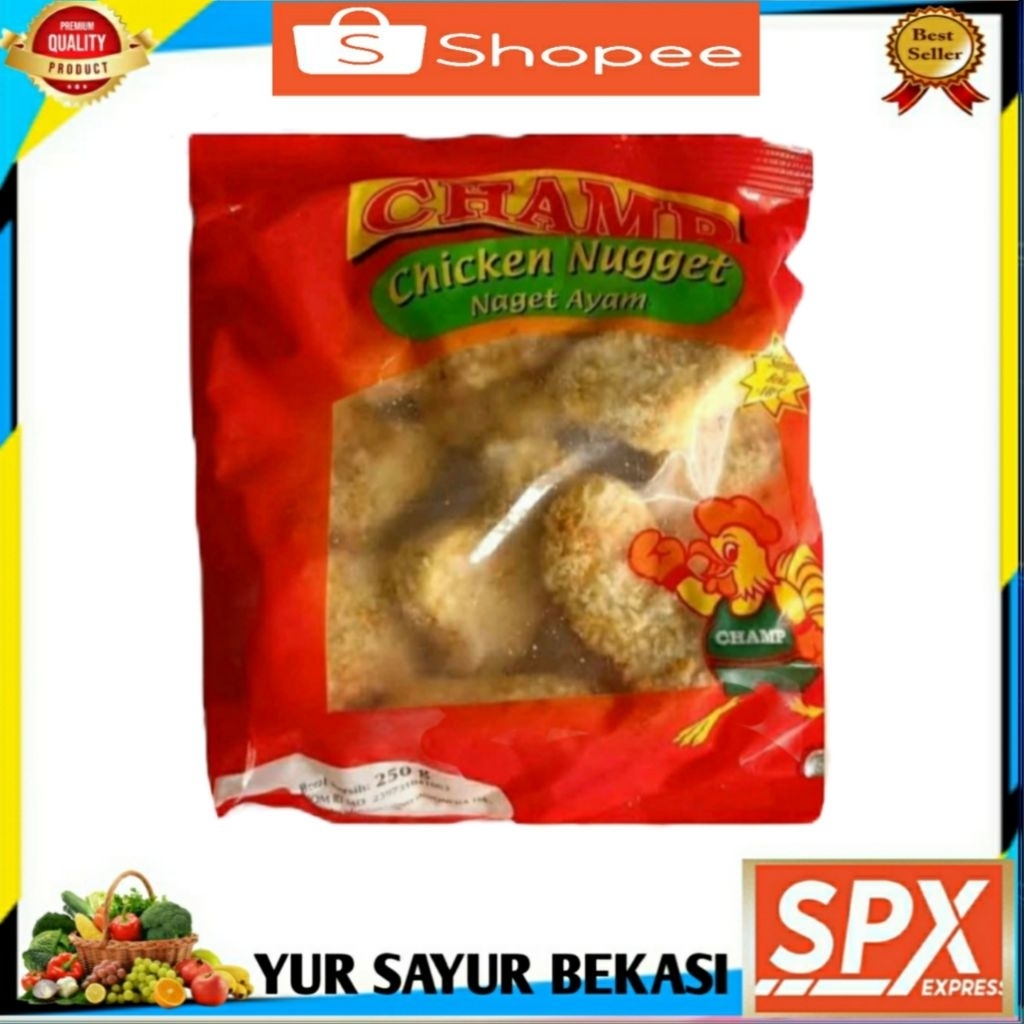 

Champ Chiken Nugget 250gr.