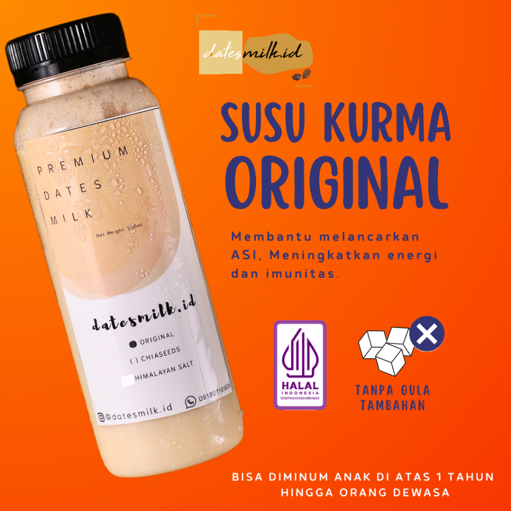 

datesmilk.id – Susu Kurma Premium 250ml – Minuman Sehat, Energi Alami, Cocok untuk Semua Usia