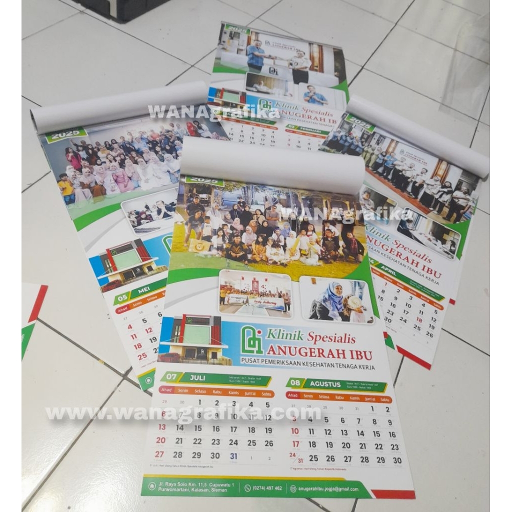 

cetak kalender dinding murah FREE desain