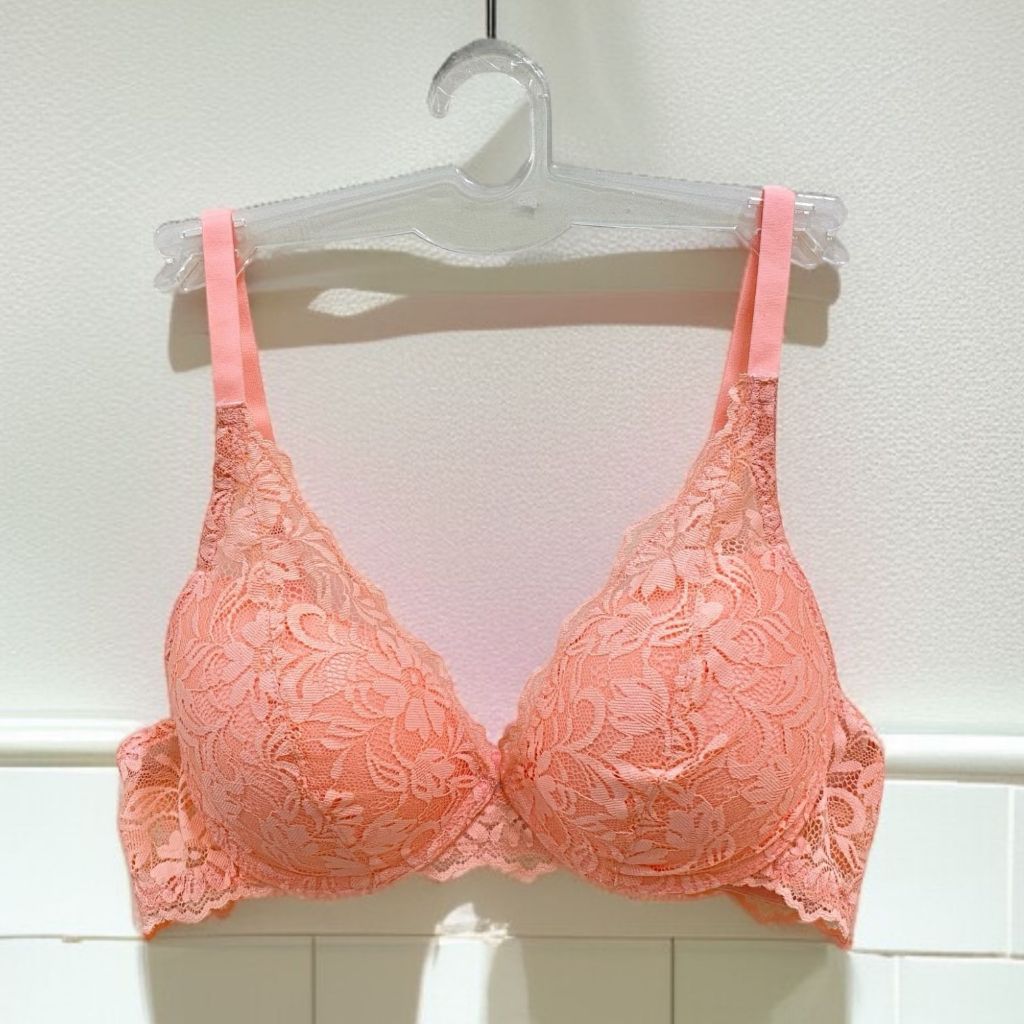 Bra BH Brokat PIERRE CARDIN 62390 - Berkawat - Busa Tipis - Full Cup - Size 34B