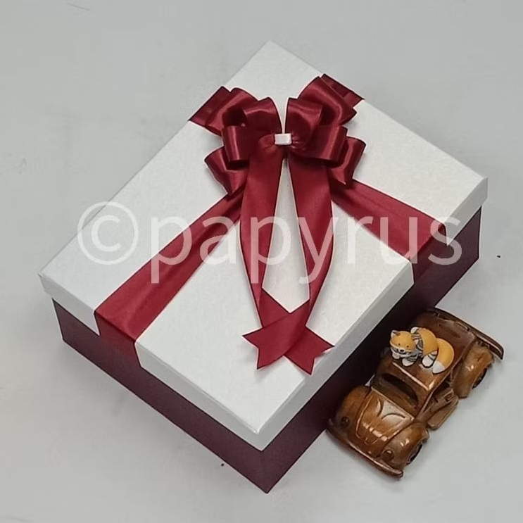 

PAPYRUS Kombinasi 20x25 Tinggi 10cm Kotak Kado Gift Box Hardbox Hampers Hadiah V2