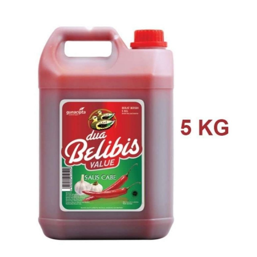 Sambal Belibis value 5 Kg Jerigen Dua Belibis