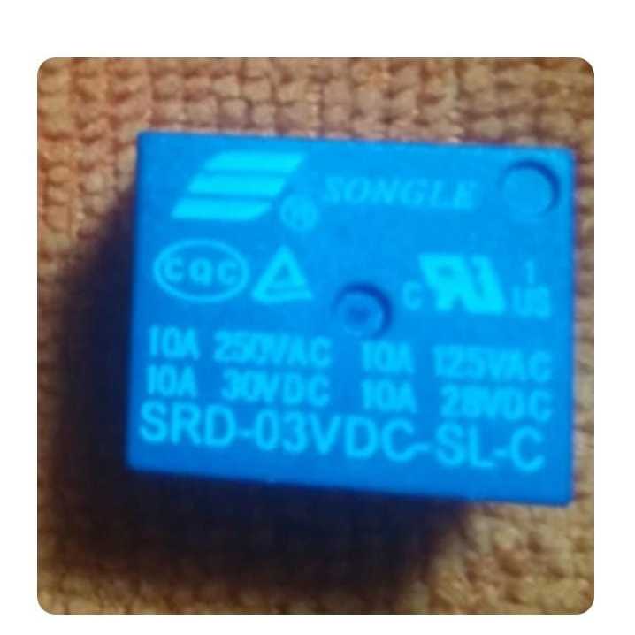 RH9844 relay 3v 3volt 3 v volt 5pin 5p 5kaki 5 p kaki pin songle by PCM LTC GLODOK