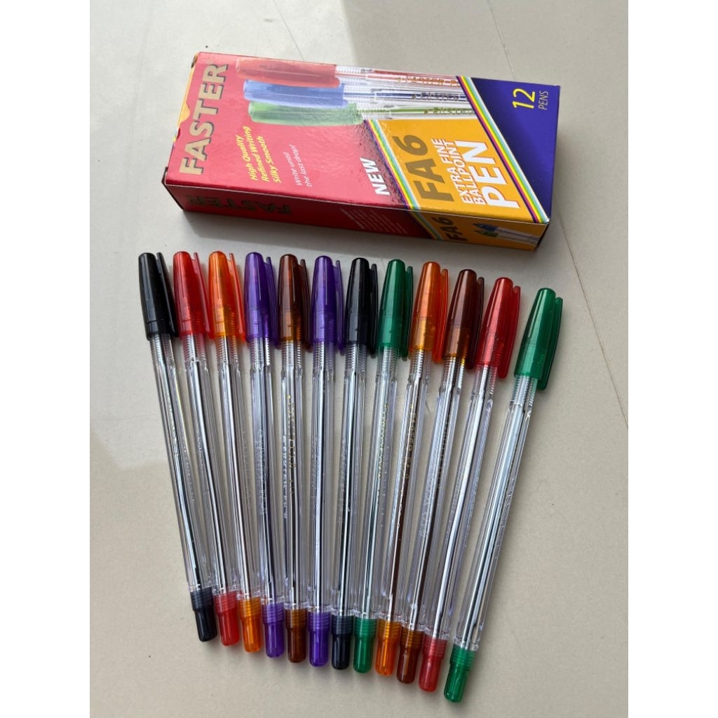 

Pulpen/Pena Faster FA6 Ekstra Fine 0.7 mm