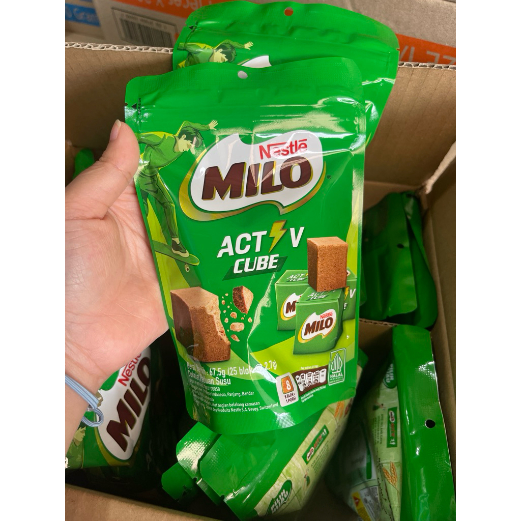 

Nestle MILO ACTIV CUBE 25blok