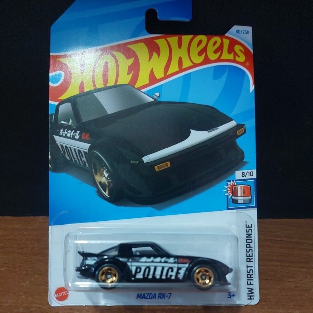 PROMO HOT WHEELS MAZDA RX-7  HITAM
