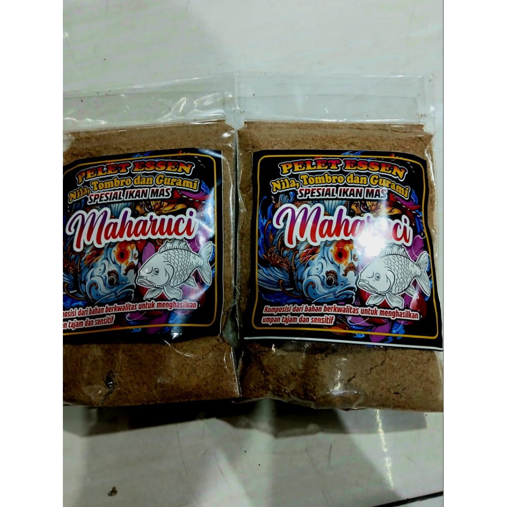 pelet umpan nila tombro dan gurami sepesial ikan emas
